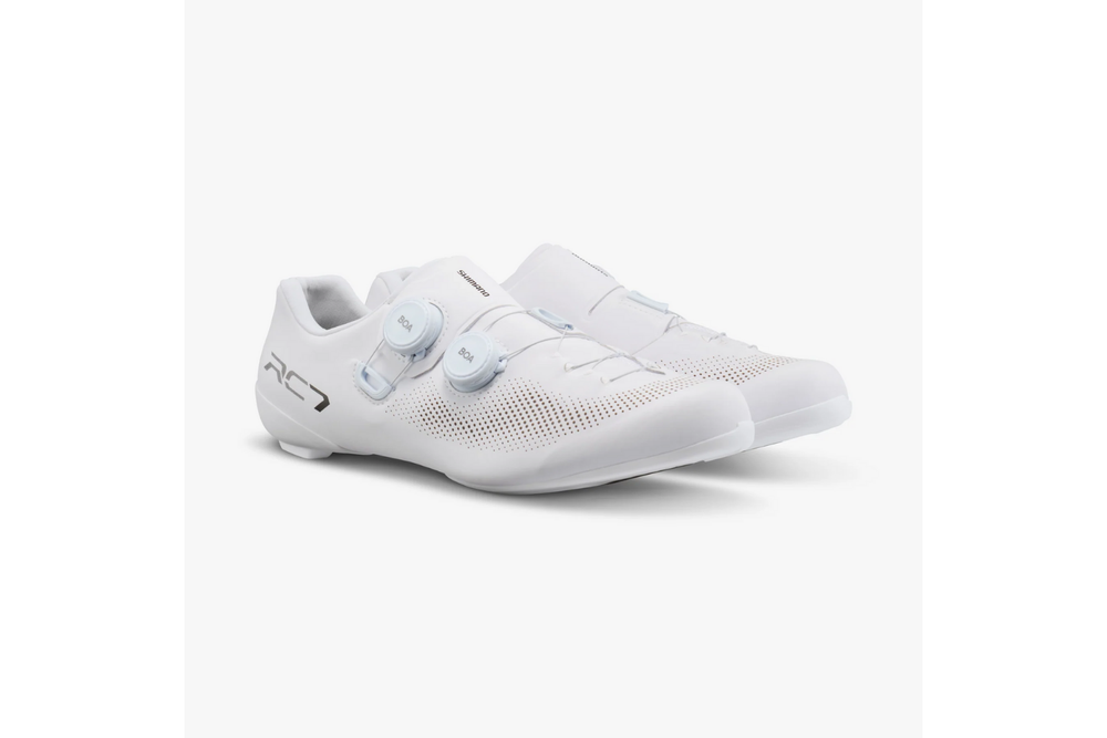 Shimano Shoes - SH-RC703 - Wide - White | Hup Leong Company | The